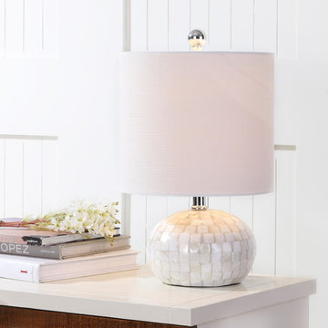 Wilson 16" Seashell LED Table Lamp - JONATHAN Y